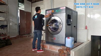 Lắp đặt máy giặt công nghiệp cho trung tâm tiệc cưới tại Lạng Sơn